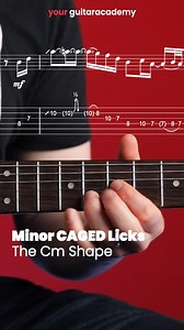 You’ve learned the CAGED shapes… but can you use them melodically? 🎸 In our new Minor CAGED Licks challenge course, Thomas is showing you how to craft awesome licks using the Minor CAGED system. Think less “chord shapes,” more “musical phrases”! Start Here 👉 https://tinyurl.com/bdhne2cn We’re going to now work with our C minor CAGED shape, which is again probably not a shape you’re as used to as much. #CAGEDSystem #MinorCAGED #GuitarLessons #GuitarLicks #FretboardMastery #GuitarTheory #LeadGui
