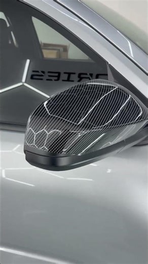 New 4Runner/Tacoma Side Mirror Covers ABS Carbon Fiber Style Mirror Caps for Toyota#4runner #tacoma