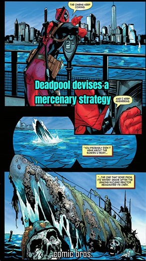 DEADPOOL — He Predicts Death Before It Happens — Marvel Dark Story #deadpool #comics #shorts