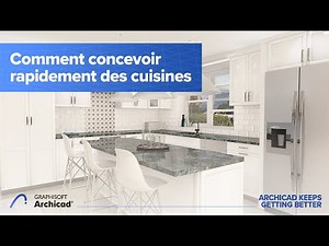Comment concevoir rapidement des cuisines avec des éléments modulaires paramétriques #Archicad