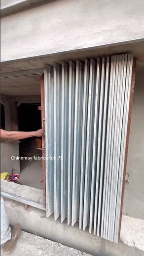 Folding Shutter Gate ||Rolling Shutter #foldinggate #shutter #fastwork