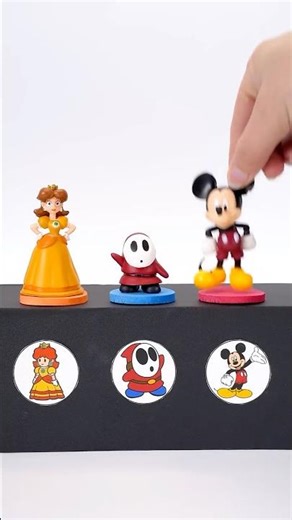 Satisfying Unboxing Mickey Mouse And Mario | Collection Review ASMR #short #desney