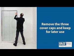 Triton Fast Fix Bifold Shower Door with Side Panel | Screwfix