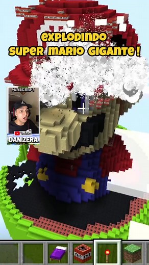 Explodindo Super Mário Gigante!