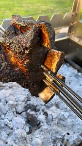 4.4K views · 73 reactions | 樂 These open fire beef ribs might be better than smoked beef ribs? | Beatdown BBQ | Facebook