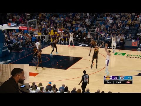 CashNasty Reacts To LAKERS at THUNDER | FULL GAME HIGHLIGHTS | April 6, 2025