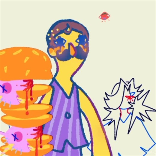H A M B U R G E R 🍋 #fypシ #trend #oc #art #ibispaintx