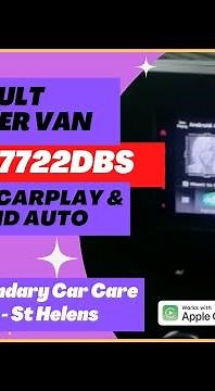 Work Vanlife Renault Master Upgrade DMX7722DABS CarPlay, Android Auto