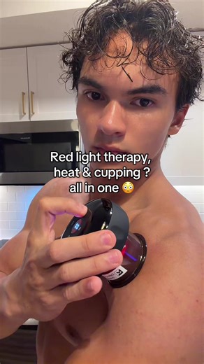 Revolutionary Cupping Device with Red Light Therapy