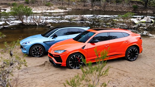 Lamborghini Urus or Aston Martin DBX? Full SUV comparison in every condition
