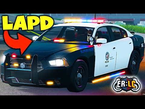 PANIC Button Pressed - LAPD RP In ERLC | UHD