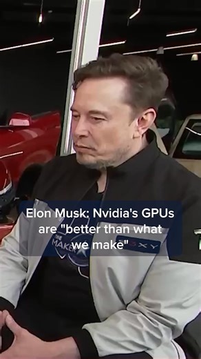Elon Musk: Nvidia's GPUs are 'better than what we make' | American Now