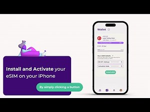 ZIM Vision | How to install an eSIM on your iPhone without a QR Code: Direct Method