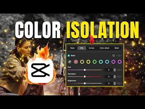 Color Isolation in CapCut PC | Highlight One Color in Capcut