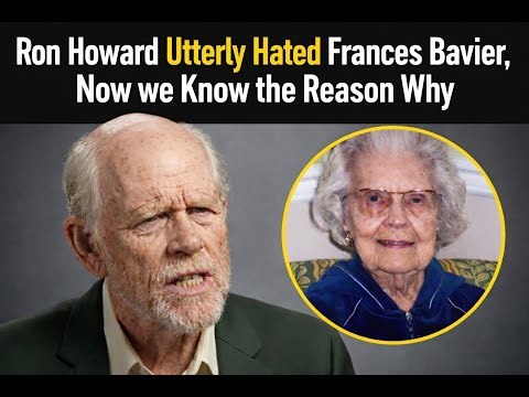 Ron Howard Utterly Hated Frances Bavier, Now we Know the Reason Why