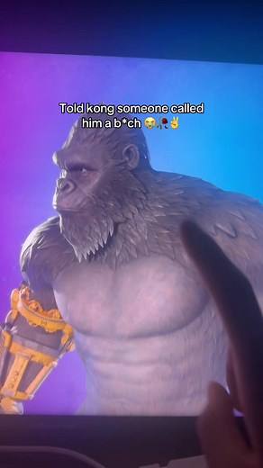 Did bro over react? #kong #fortnite #funny #viral #fyp | fortnite