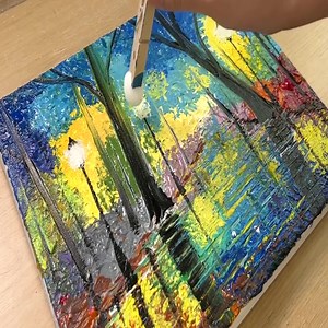 366K views · 7.1K reactions | Painting a Rainy Day | Painting | Facebook