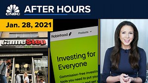GameStop drops 44% after Robinhood and others restrict trading: CNBC After Hours