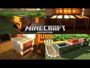 Luna HD 1024x high resolution updated pack for Minecraft Java 1.18.1
