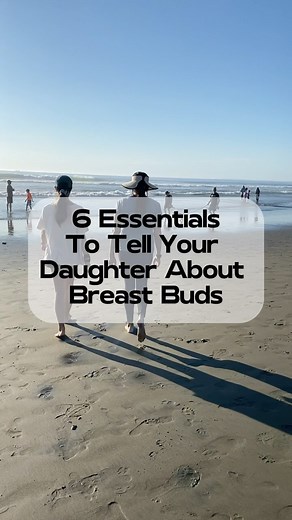 San Francisco’s Puberty Education Experts | 👇🏾6 Essentials to Tell you Daughter About Breast Buds 🩵Located under her nipples, they feel like squishy blueberries. 💙One breast bud... | Instagram