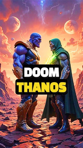Thanos vs Doom: God Mode 🔥 #shorts