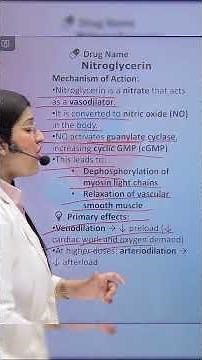 #nitroglycerine mechanism of action and uses