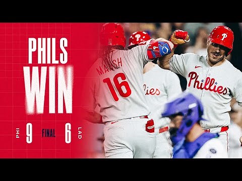 Phillies vs. Dodgers Game Highlights (9/16/25) | MLB Highlights