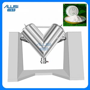 [Hot Item] Advanced Automatic V Type Food Pharmaceutical Grade Granule Powder Pellet Mixer Machine