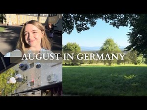 August in Germany 🍂 | autumn baking, house projects & exploring Germany