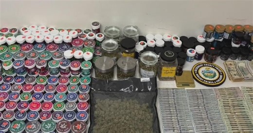 Marijuana, cash seized from vape shops in Pennsylvania