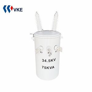 [Hot Item] Hot Sale Distribution 30kVA 7.2kv 75kVA Single Phase Pole Mounted Transformers Price