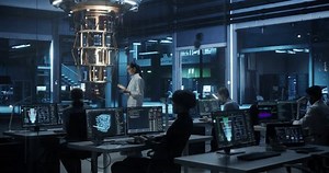 Computer Engineering Team Working On Quantum Stock Footage Video (100% Royalty-free) 3736893913 | Shutterstock