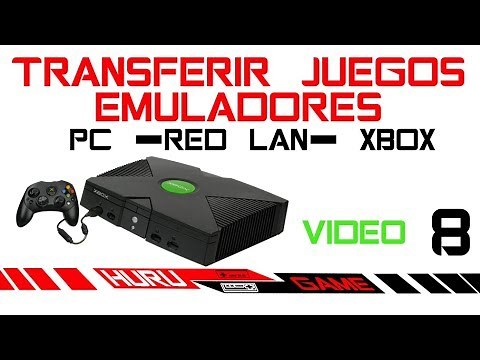 VIDEO 8 - Xbox Clasica - Como meter juegos y emuladores en el disco duro. Via RED LAN desde el PC