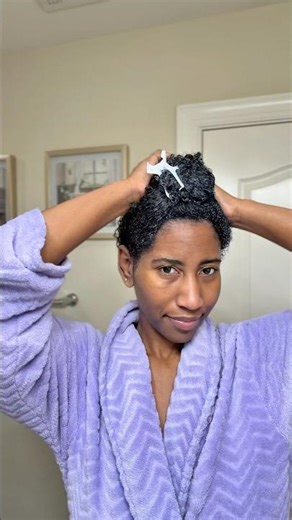 My deep conditioning routine for #lengthretention #hairgrowth #naturalhair #type4hair