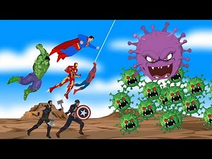 Superheroes VS Coronavirus | SUPER HEROES MOVIE