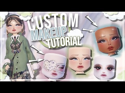 Best CUSTOM Make Up Faces You NEED To Try | Roblox Dress to impress