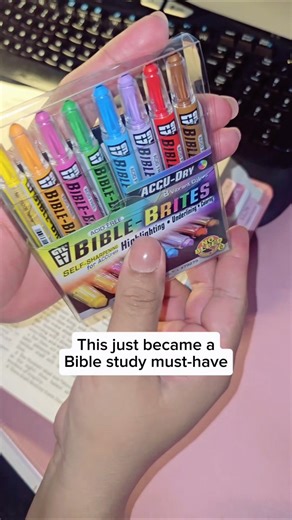 Best highlighters for your Bible ✨️ Link in bio