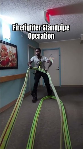 Firefighter Shows How to Use a Standpipe to Fight High-Rise Fires 🚒🔥