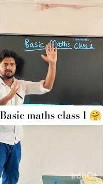Basic maths class 1 #maths9th #ganiy #viral #mpboard #sankhya_paddhati #kaksha9