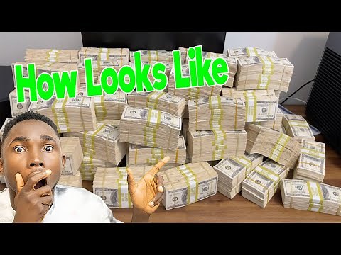 $1,000,000 and $30,000,000 in cash | This Is what 1 and 30 Million dollars in Cash Looks Like