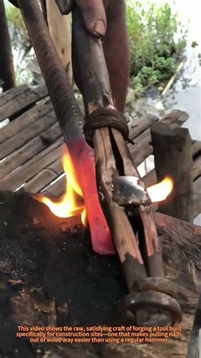 Blacksmithing: How to Make a Nail Puller by Hand