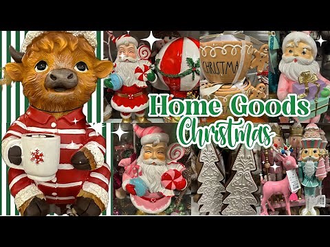 HomeGoods Christmas 2025 🎄 NEW Holiday Decor Tour + Prices