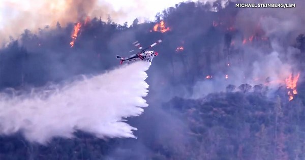 Evacuations ordered in California's wine country as heatwave fuels wildfire