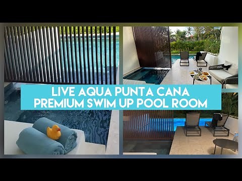 Live Aqua Punta Cana - Swim Up Pool Room walkthrough