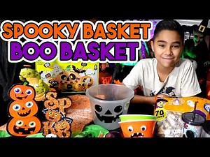 DIY Boo Basket | Spooky Basket Ideas for Halloween | Easy & Fun Gift Ideas