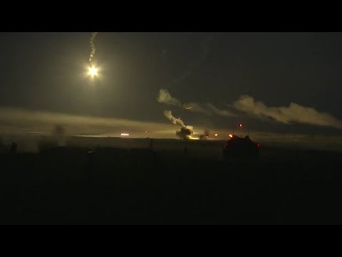 Russian Military Night Time Tracer Live Fire