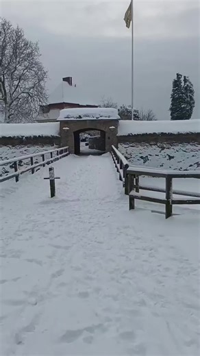 Kalmar Slott: En Medeltida Skatt i Snön