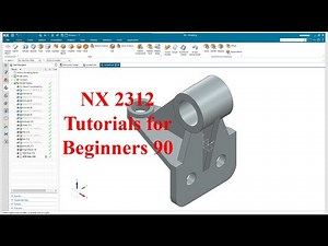 Siemens NX tutorials for beginners|NX 2312|tutorial-90