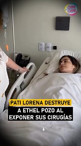 Pati Lorena expone detalles escondidos sobre la cirugía estética de Ethel Pozo, desmintiendo su afirmación de tener pechos "100% naturales". | Chimi chimi