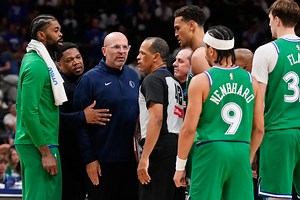 Mavs coach Jason Kidd ejected shortly before Naji Marshall is tossed as well against Orlando